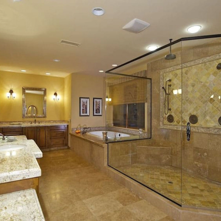 Marble Shower Cleaning 1